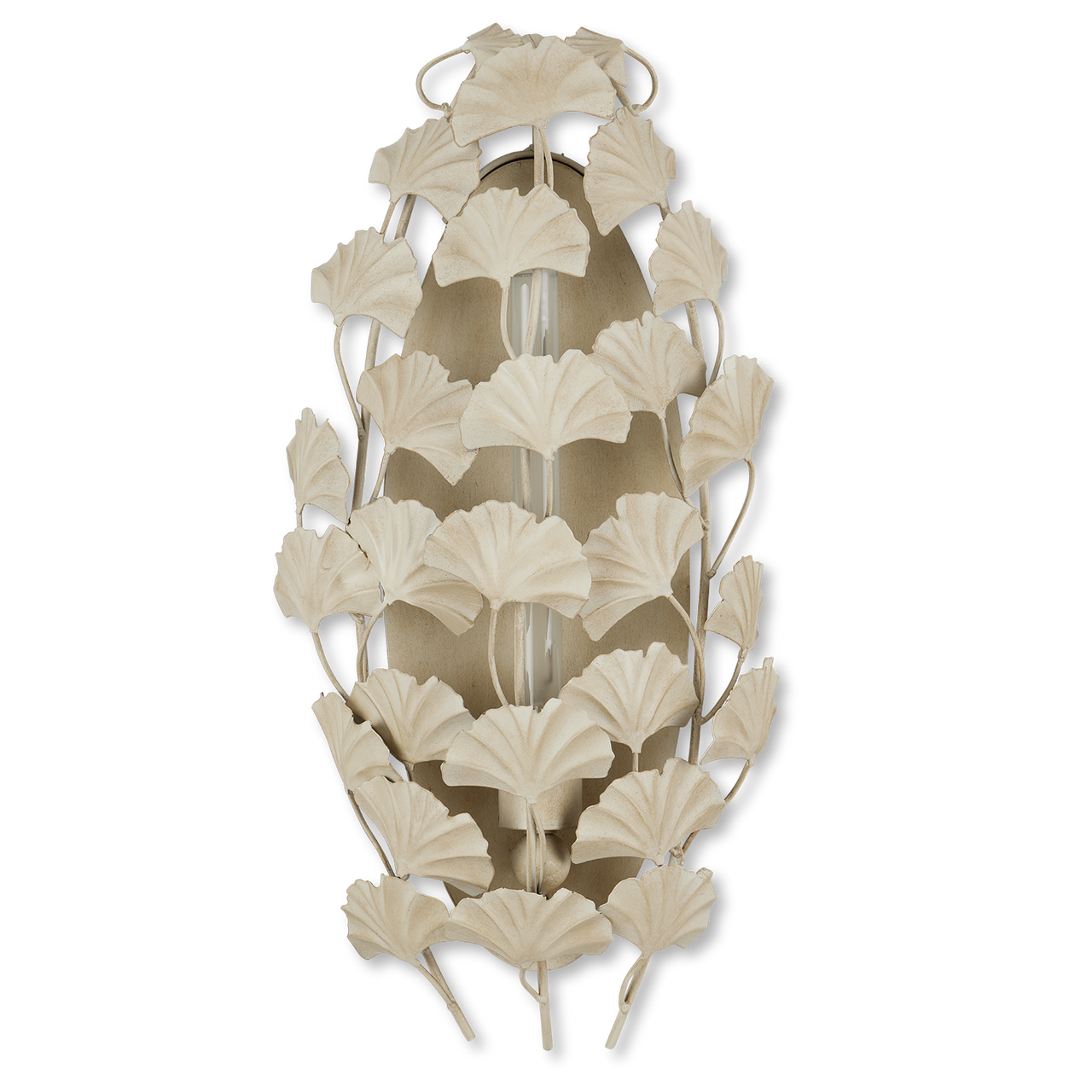 Currey & Co. Maidenhair Ivory Wall Sconce 5000-0230