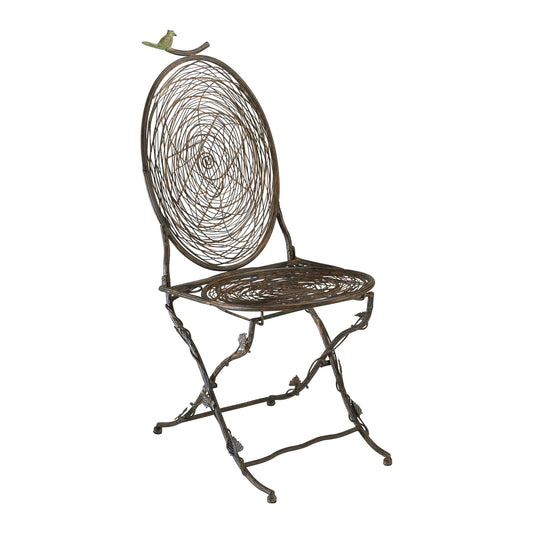 Cyan Design Bird Chair in Muted Rust 01560