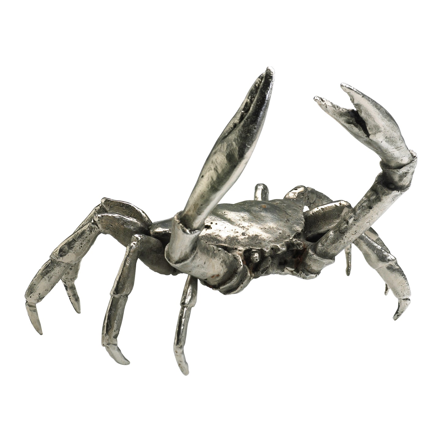 Cyan Design Crab in Silver Leaf - Large 01897