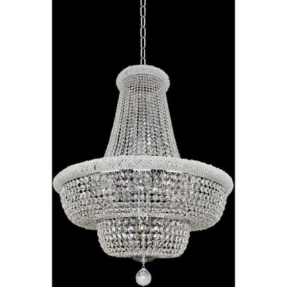 Allegri Crystal Napoli 34 Inch Pendant in Chrome 020972-010-FR001