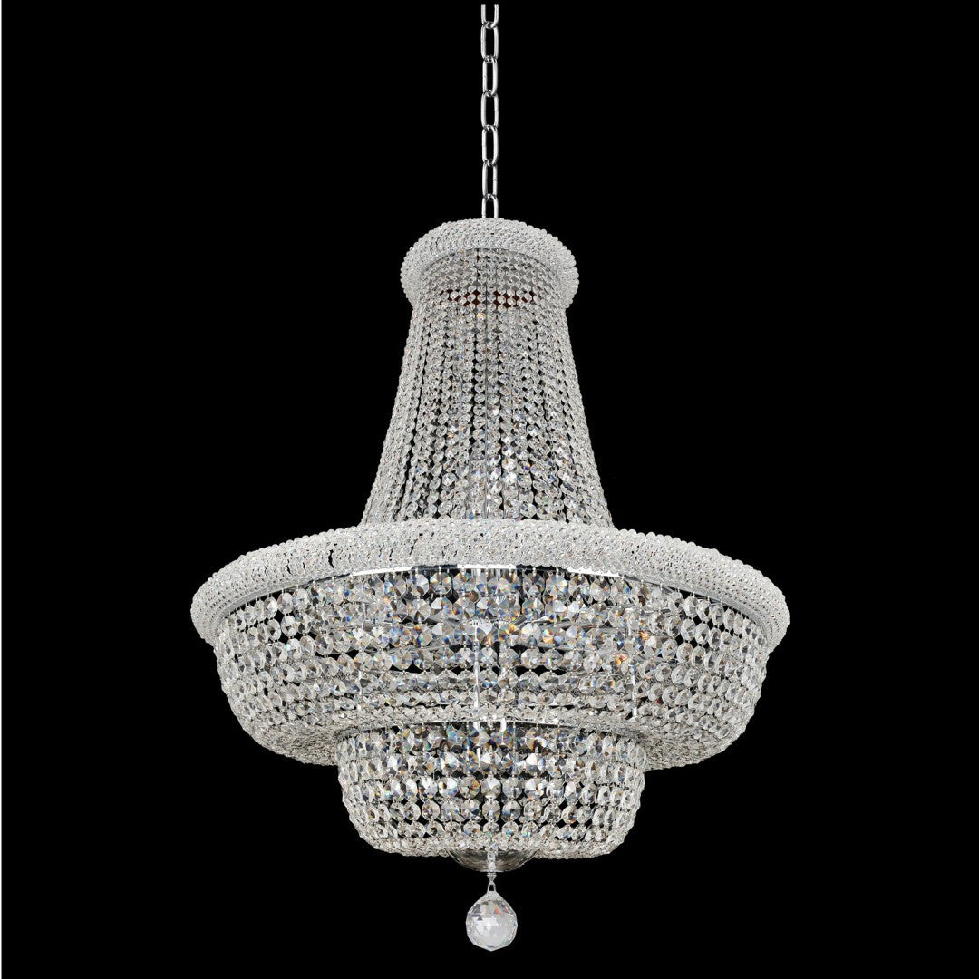 Allegri Crystal Napoli 34 Inch Pendant in Chrome 020972-010-FR001