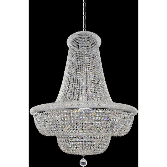 Allegri Crystal Napoli 42 Inch Pendant in Chrome 020973-010-FR001