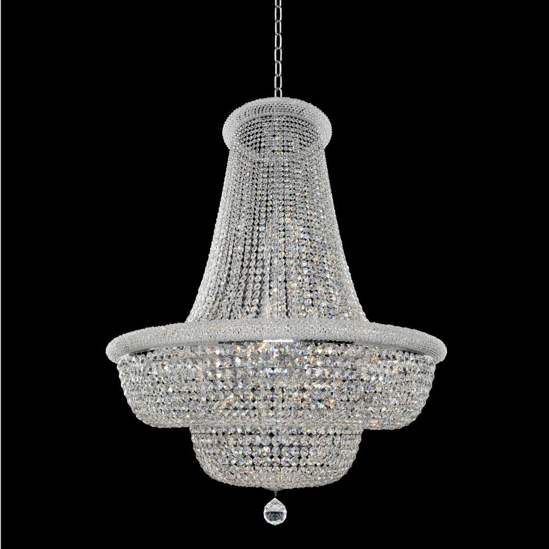 Allegri Crystal Napoli 42 Inch Pendant in Chrome 020973-010-FR001