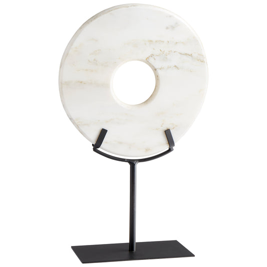 Cyan Design Disk On Stand in White - Large 02309