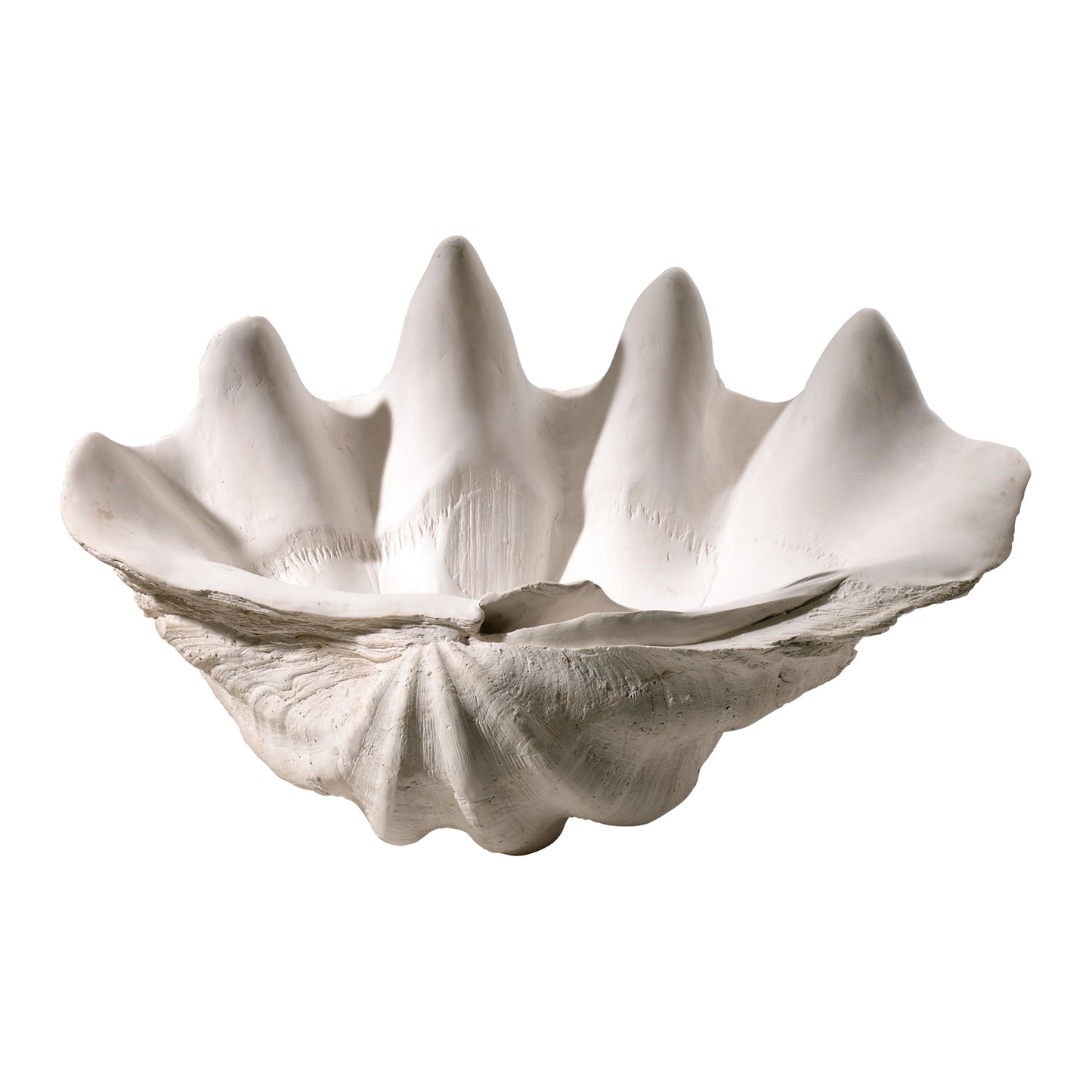 Cyan Design Clam Shell Bowl in White 02799