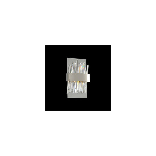 Allegri Crystal Glacier LED ADA Wall Sconce in Chrome 030220-010