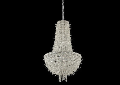 Allegri Crystal Cielo 24 Inch Pendant in Chrome 030650-010-FR001