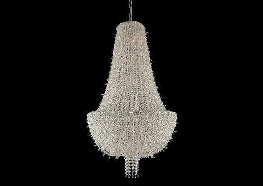 Allegri Crystal Cielo 38 Inch Pendant in Chrome 030652-010-FR001