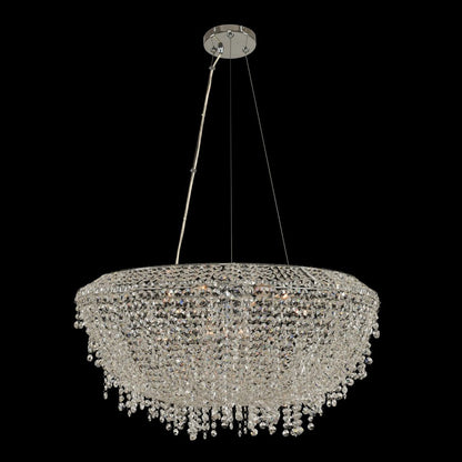 Allegri Crystal Massimo 29 Inch Pendant in Chrome 030852-010-FR001