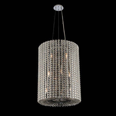 Allegri Crystal Anello 12 Light Foyer in Chrome 031450-010-FR000