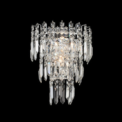 Allegri Crystal Pandoro 2 Light Wall Sconce in Chrome 034720-010-FR001