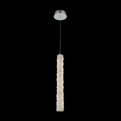 Allegri Crystal Lina 22 Inch LED Mini Pendant in Chrome 035512-010-FR001