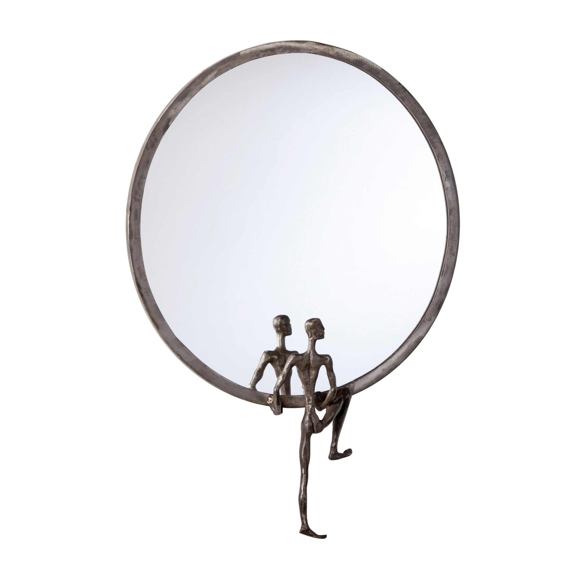 Cyan Design Kobe Mirror #1 in Raw Steel 04446