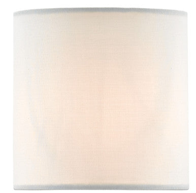 Currey & Co. White Cotton Shade 0455