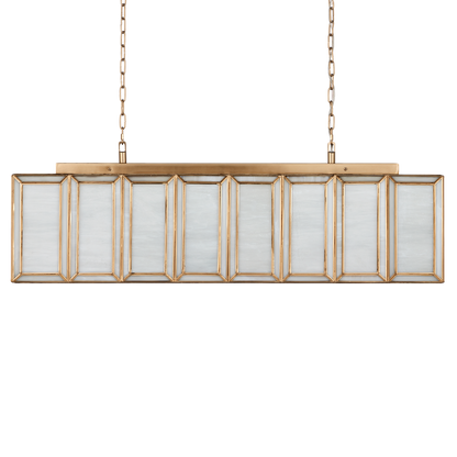 Currey & Co. Daze Rectangular Chandelier 9000-1157