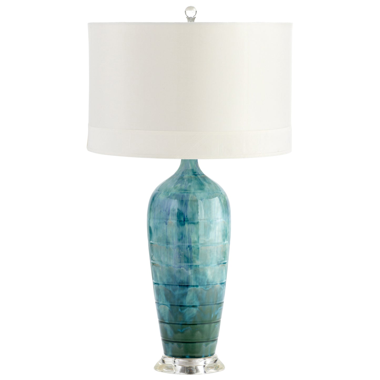 Cyan Design Elysia Table Lamp in Blue Glaze 05212