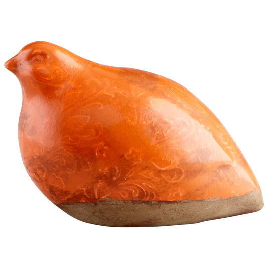 Cyan Design Partridge I Sculpture in Orange 05675