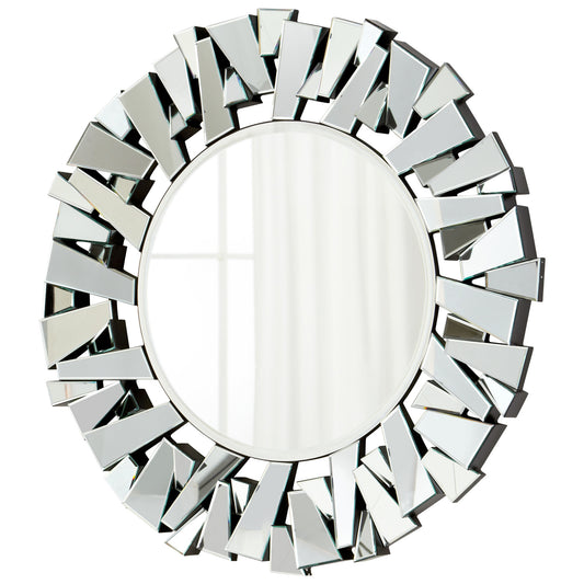 Cyan Design Circle Cityscape Mirror in Clear 05938