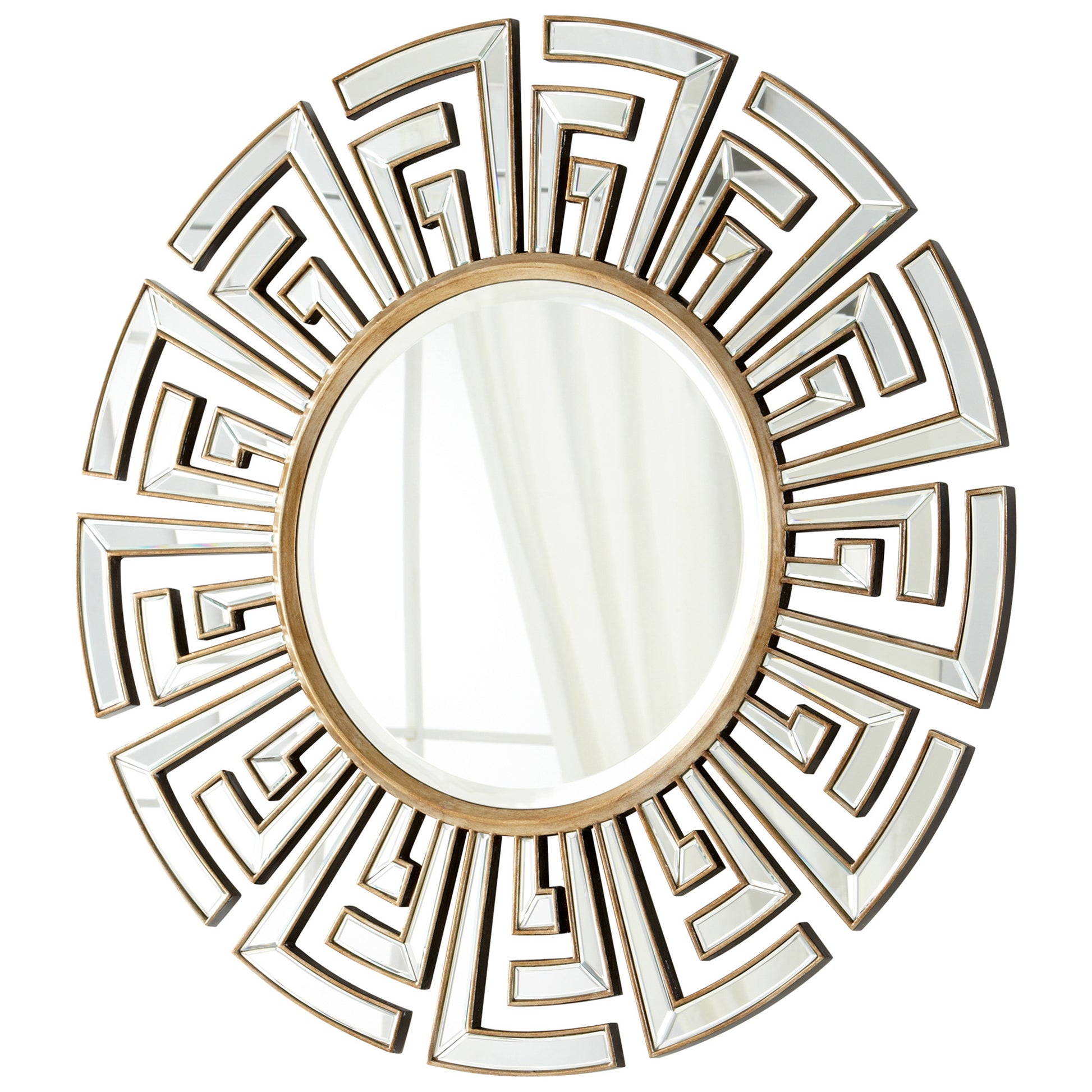 Cyan Design Cleopatra Mirror in Clear And Gold 05941