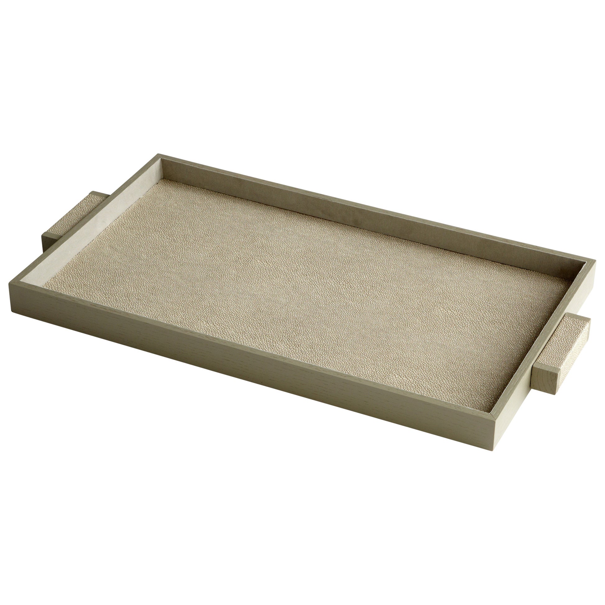 Cyan Design Melrose Tray in Shagreen - Large 06013