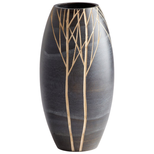 Cyan Design Onyx Winter Vase in Black - Small 06023