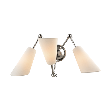 Hudson Valley Lighting Buckingham Wall Sconce in Polished Nickel 5300-PN