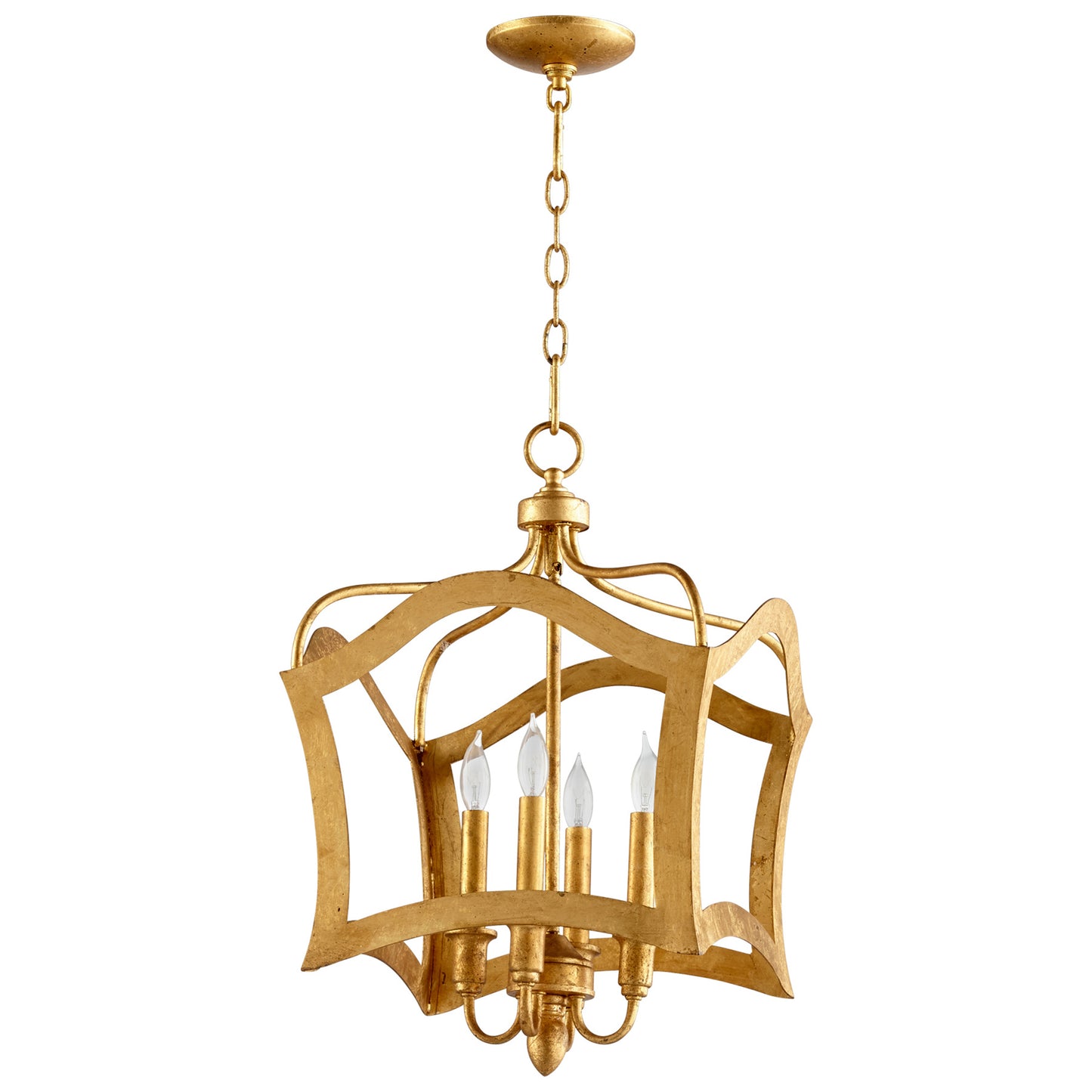 Cyan Design Milan Pendant - 4-Light in Gold Leaf - Medium 06583