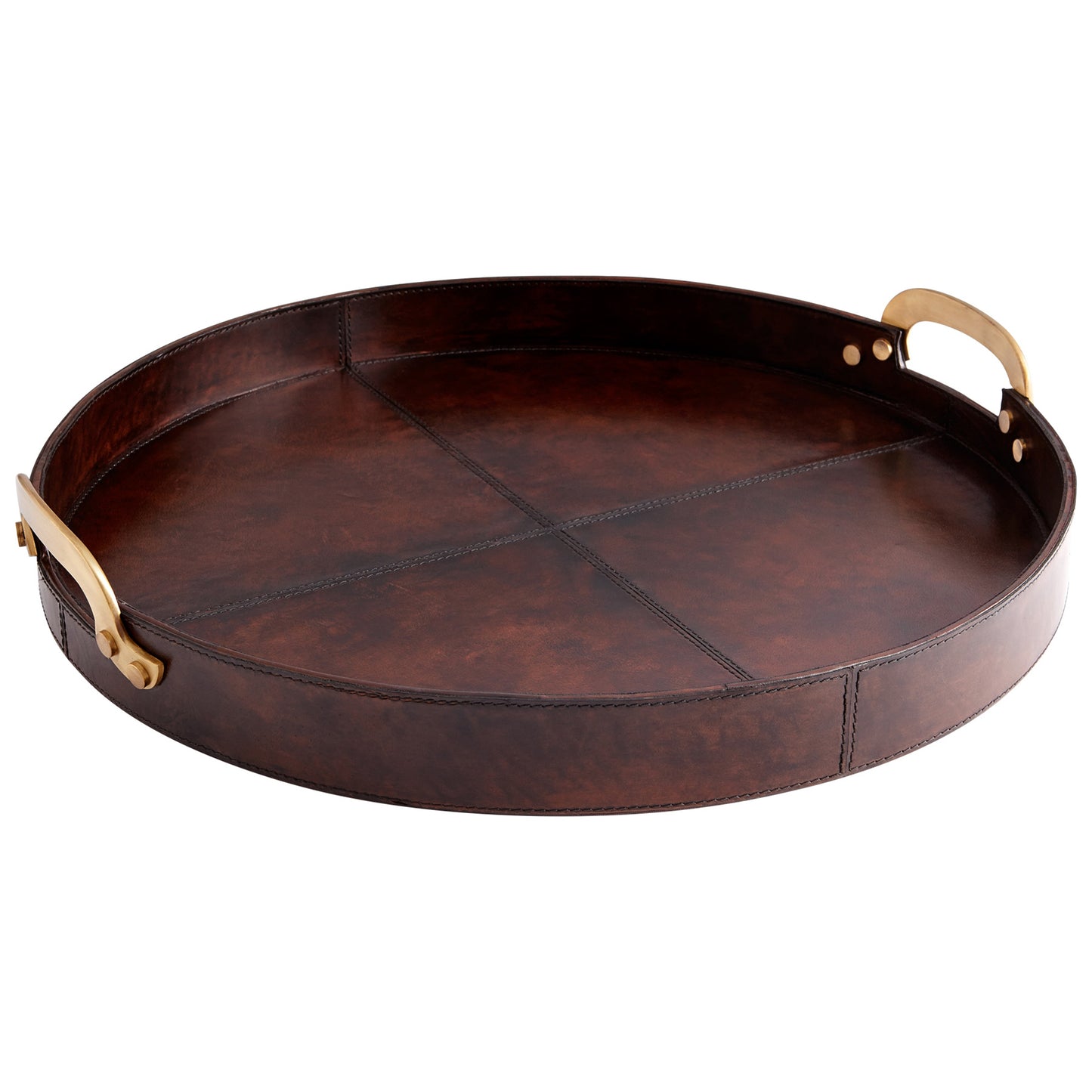 Cyan Design Bryant Tray - in Brown - Extra Large 06975