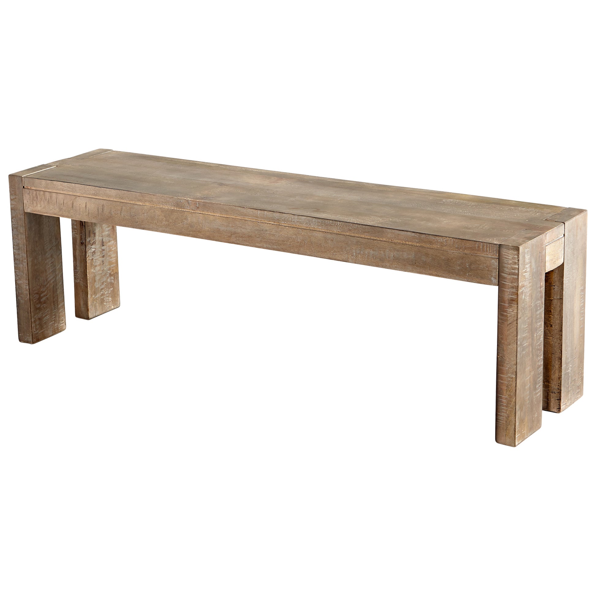 Cyan Design Segvoia Bench in Weathered Pine 07012