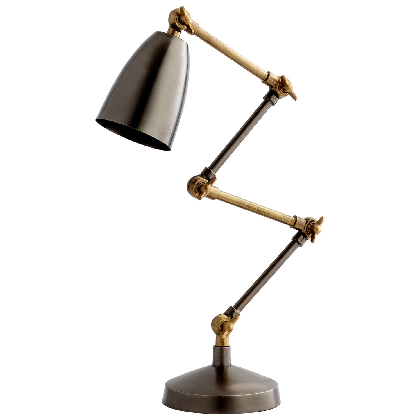 Cyan Design Angleton Desk Lamp in Bronze And Black 07028