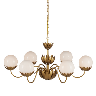 Currey & Co. Mirasole Gold Chandelier 9000-1096