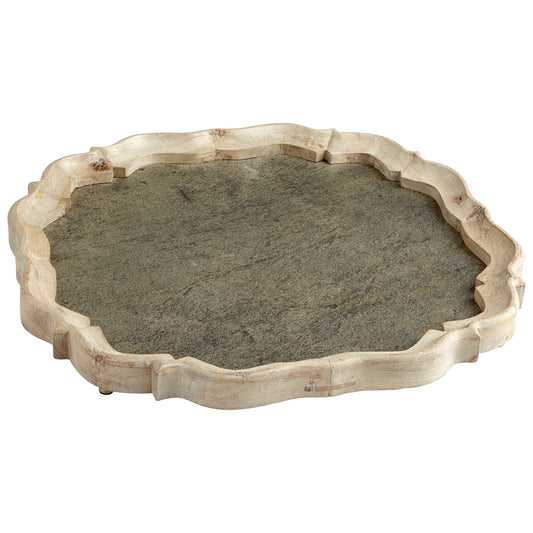 Cyan Design Rustica Tray in White Patina 08231