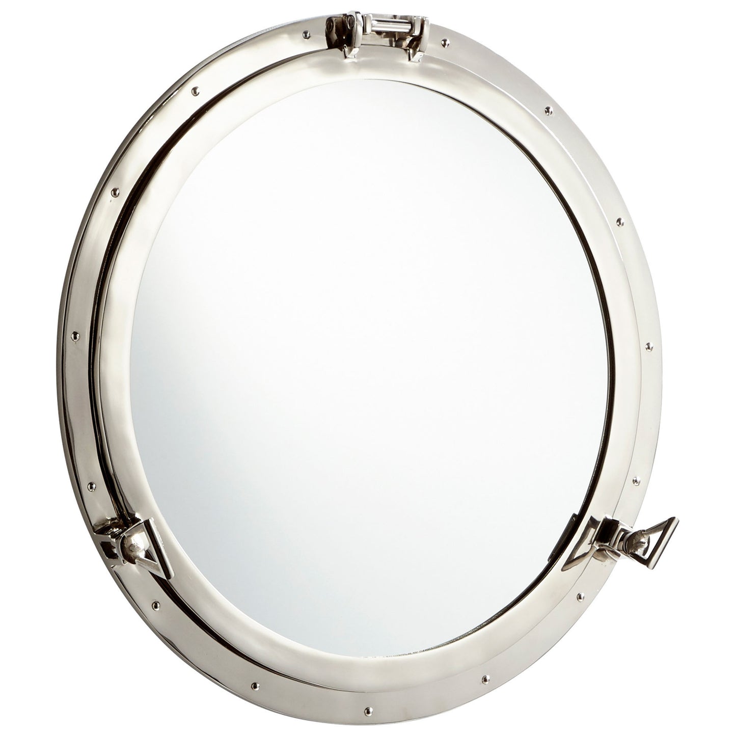 Cyan Design Seeworthy Mirror in Nickel - Large 08947