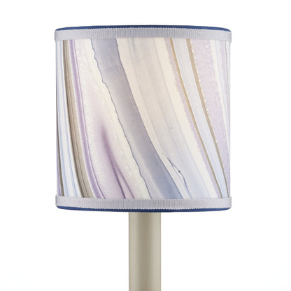 Currey & Co. Marble Paper Drum Chandelier Shade - Lavender Agate 0900-0018