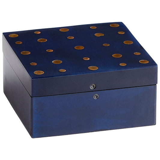 Cyan Design Dotty Container in Black And Brass - Small 09788