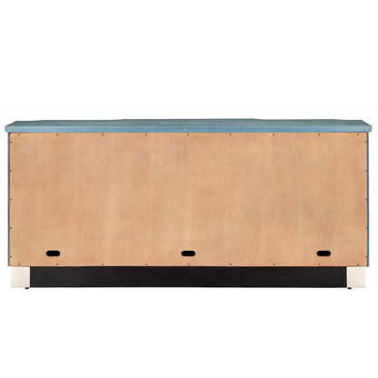 Currey & Co. Maya Blue Credenza 3000-0281