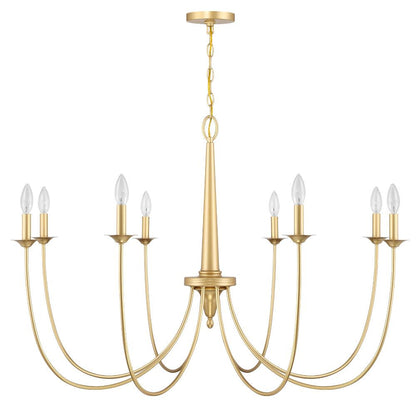 Savoy House Stonecrest 8-Light Chandelier in French Gold 1-1202-8-186