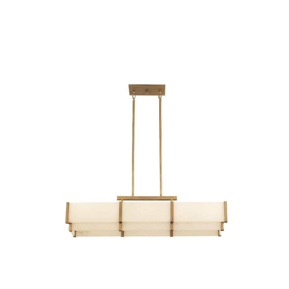 Savoy House Orleans 5-Light Linear Chandelier in Distressed Gold 1-2330-5-60