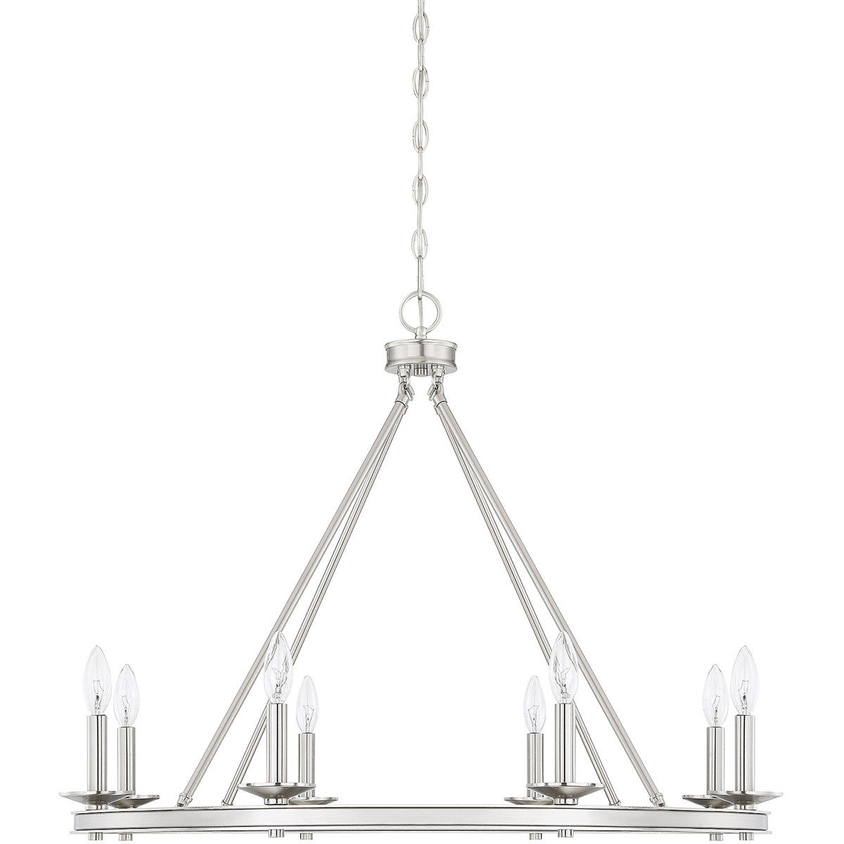 Savoy House Middleton 8-Light Chandelier in Satin Nickel 1-308-8-SN