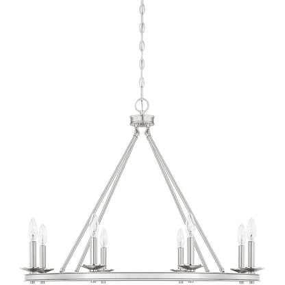 Savoy House Middleton 8-Light Chandelier in Satin Nickel 1-308-8-SN