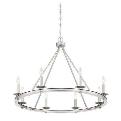 Savoy House Middleton 8-Light Chandelier in Satin Nickel 1-308-8-SN