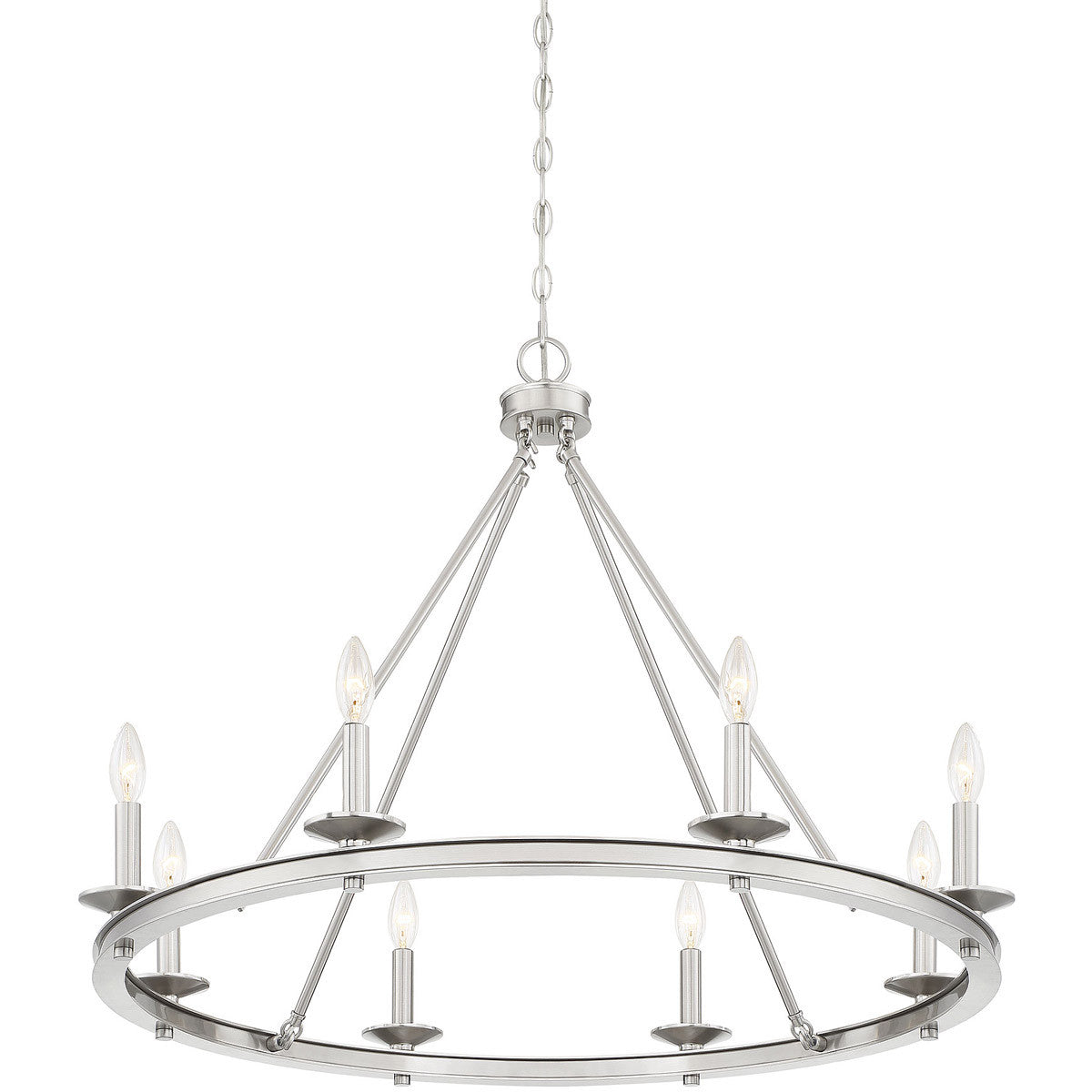 Savoy House Middleton 8-Light Chandelier in Satin Nickel 1-308-8-SN