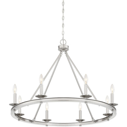 Savoy House Middleton 8-Light Chandelier in Satin Nickel 1-308-8-SN