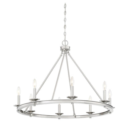 Savoy House Middleton 8-Light Chandelier in Satin Nickel 1-308-8-SN