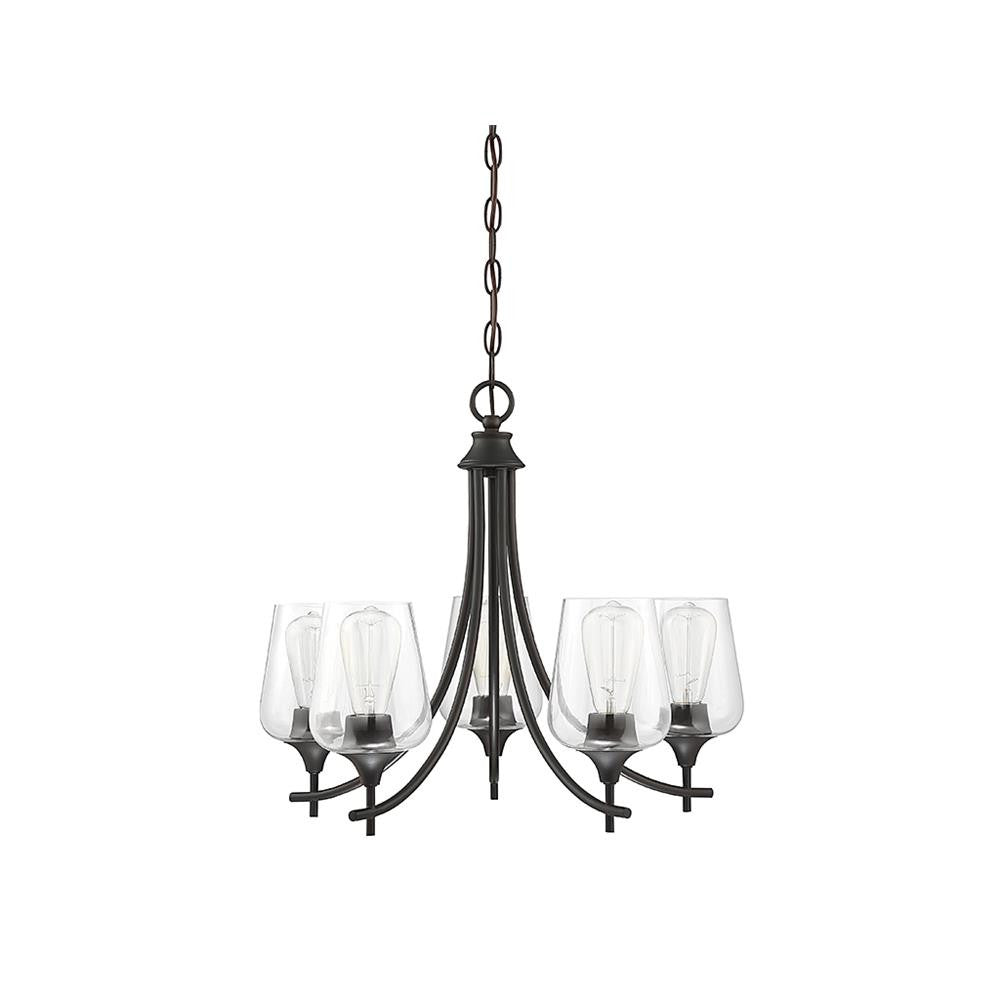 Savoy House Octave 5-Light Chandelier in English Bronze 1-4032-5-13