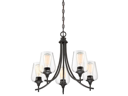 Savoy House Octave 5-Light Chandelier in English Bronze 1-4032-5-13