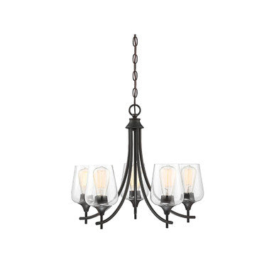 Savoy House Octave 5-Light Chandelier in English Bronze 1-4032-5-13