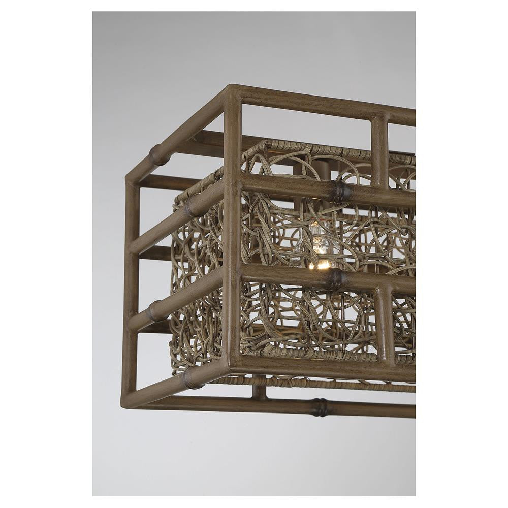 Savoy House Treviso 6-Light Linear Chandelier in Grapevine 1-7913-6-184