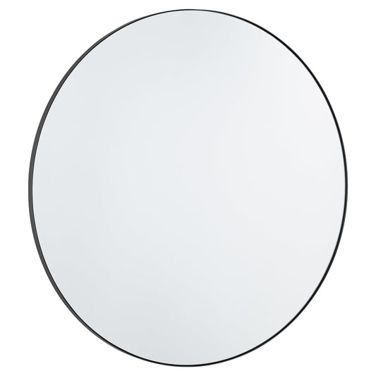 Quorum Mirror in Matte Black 10-36-59