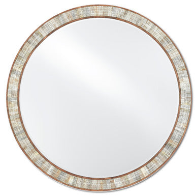 Currey & Co. Hyson Round Mirror 1000-0070